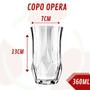 Imagem de Kit com 24 Copos Ópera 360ML Água Suco Long Drink 360ML