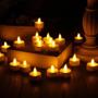 Imagem de Kit Com 24 Velas De Led Decorativa Led Eletrônica