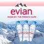 Imagem de Kit Com 24Un Água Mineral S/ Gás Francesa Evian Pet 330Ml