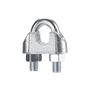 Imagem de Kit com 25 Clips Grampo Leve para Cabo de Aço 1/8" - Fischer
