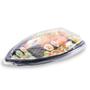 Imagem de Kit Com 25 Embalagem Delivery Completa Barca Pequena Sushi