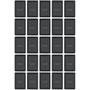 Imagem de Kit Com 25 Tomadas Preta 2p+t 10a 250v Habitat Black Fame