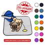 Imagem de Kit com 3 Banheiro para Cães Tecido Ecológico 70x50 Sortidos - 200 Lavagens Quality