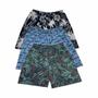 Imagem de Kit Com 3 Bermudas Tactel Estampada Com Bolso Masculina
