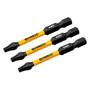 Imagem de Kit Com 3 Bits Torx T20 x 50mm Flextorq Dewalt DWAF2TX20IR3