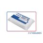 Imagem de Kit com 3 bloco de espuma multiuso tigre 6cm x 13cm x 21cm