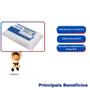 Imagem de Kit com 3 bloco de espuma multiuso tigre 6cm x 13cm x 21cm