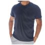 Imagem de Kit com 3 blusas manga curta básica tecido algodão moda masculina