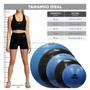 Imagem de Kit com 3 Bolas de Pilates  55cm, 65cm e 75cm - Antiestouro  Suporta até 300kg  Com Bomba
