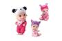 Imagem de Kit com 3 Boneca Little Dolls Soninho Faz Xixi - Divertoys