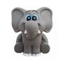 Imagem de Kit Com 3 Brinquedos De Vinil Para Bebê A Partir De 3 Meses - Baleia - Trem - Elefante