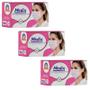Imagem de Kit com 3 Caixa Máscaras Tripla Descartável Com Filtro (BFE) Rosa