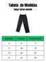 Imagem de Kit Com 3 Calça Tactel Juvenil Menino Com Bolso Traseiro
