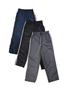 Imagem de Kit Com 3 Calça Tactel Juvenil Menino Com Bolso Traseiro
