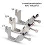 Imagem de Kit com 3 calcadores com tensor para prender elástico reta industrial 1/4 1/8 3/16