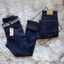 Imagem de kit com 3 calças jeans juvenil masculina com elastano e ajuste interno.