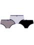 Imagem de Kit com 3 Calcinhas Lobinha 18101-089 Infantil