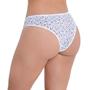 Imagem de KIT com 3 calcinhas  tanga estampada microfibra Diva Donna.