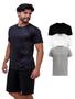 Imagem de Kit Com 3 Camiseta 100% Poliéster Masculina - Colors