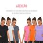 Imagem de Kit com 3 Camisetas Blusinha DRY Tecido Furadinho feminina Yoga Academia Corrida 615
