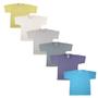 Imagem de Kit Com 3 Camisetas Infantis Básicas Lisa 100% Algodão