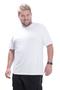 Imagem de Kit com 3 Camisetas Masculina Plus Size Malha Fio 30/1 Penteada - Serena