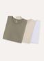 Imagem de Kit Com 3 Camisetas Masculinas Básicas Slim