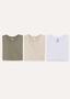 Imagem de Kit Com 3 Camisetas Masculinas Básicas Slim