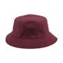 Imagem de Kit Com 3 Chapéu Bucket Hat Liso Bordo, Masculino E Feminino