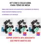 Imagem de Kit Com 3 Cola Para Borracha De Tênis De Mesa Raquete ping pong Barata drivespin power effect 