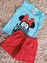 Imagem de Kit com 3 Conjunto Infantil Menina Short Blusa