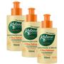 Imagem de Kit com 3 Creme para Pentear Kolene Original 90ml