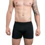 Imagem de Kit com 3 Cuecas Boxer Box Try Basics Algodão Cotton Lisa Básica Casual Moda Masculina