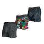 Imagem de Kit Com 3 Cuecas Boxer Kevland - Kit Com ESTAMPAS SORTIDAS