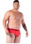 Imagem de Kit Com 3 Cuecas Masculina Plus Size Slip Microfibra