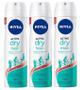 Imagem de Kit com 3 Desodorantes Nivea Active Dry Fresh 48h 150ml cada