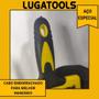 Imagem de Kit Com 3 Espátulas 8,5" de Aço Polido Profissional Multiuso Para Massa Gesso e Outros Lugatools