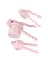 Imagem de Kit com 3 espremedores rosa