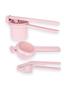 Imagem de Kit com 3 espremedores rosa