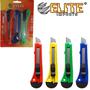Imagem de Kit Com 3 Estilete Com Cabo De Plastico 15Cm Elite