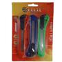 Imagem de Kit Com 3 Estilete Com Cabo De Plastico 15Cm Elite