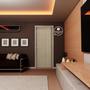 Imagem de Kit com 3 Folhas de Porta Madeira Decorada 210x90cm Espessura 3,5cm Mantiqueira Mgm