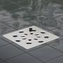 Imagem de Kit com 3 Grelha Quadrada 9,4 X 9,4cm com Anti-inseto em Pvc Astra