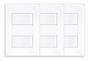 Imagem de Kit Com 3 Interruptor Duplo 4x2 Simples 16a Evidence - Fame