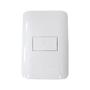 Imagem de kit com 3 Interruptores Dimmer Touch Branco Conjunto 4x2 St338