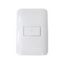 Imagem de kit com 3 Interruptores Dimmer Touch Branco Conjunto 4x2 St338