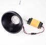 Imagem de kit com 3 Lâmpadas Ar111 Super Led Cob 12w Bivolt Preta 3000k St941