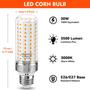 Imagem de Kit com 3 Lâmpadas LED FanniCoo 30W 3500LM 3000K - Luz Branca Quente