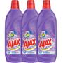 Imagem de Kit com 3 Limpador Diluível Ajax Festa das Flores Lavanda 1L Cada