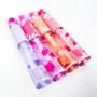 Imagem de Kit com 3 Lip gloss labial 2 em 1 com glitter e cheiro de fruta  exclusivo